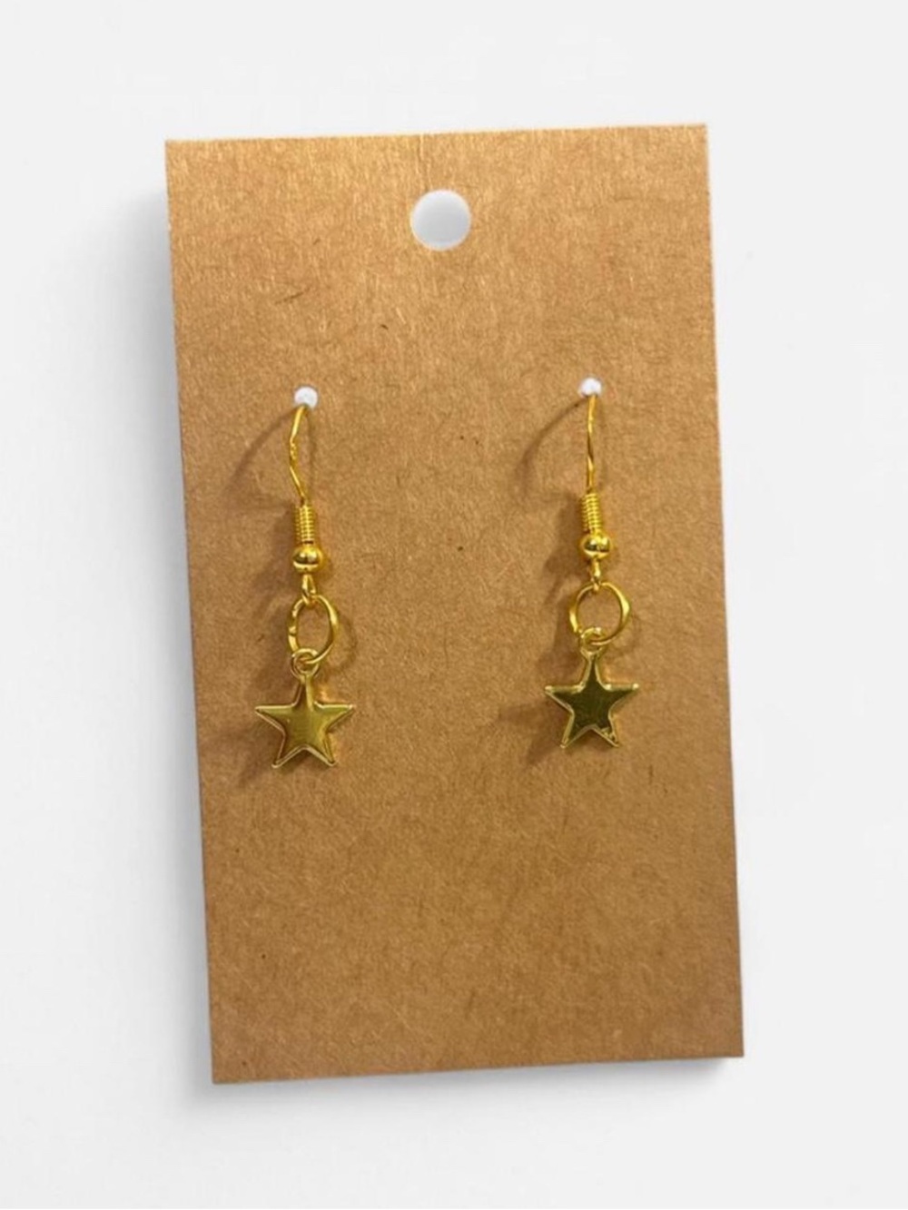 Gold Star Earrings